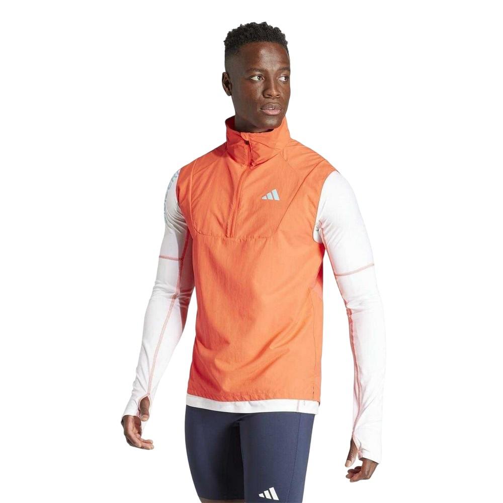 Adidas Mens Adizero Sleeveless Running Waistcoat