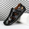 Shoes Men Sandals Outdoor Water Shoes Leather Men's Sneakers Summer Beach Shoes Sandals For Male Large Size Fashion Casual Shoes