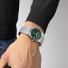 Relógio Masculino Automático Tissot T-Classic PRX Powermatic 80 Mostrador Verde T137.407.11.091.00