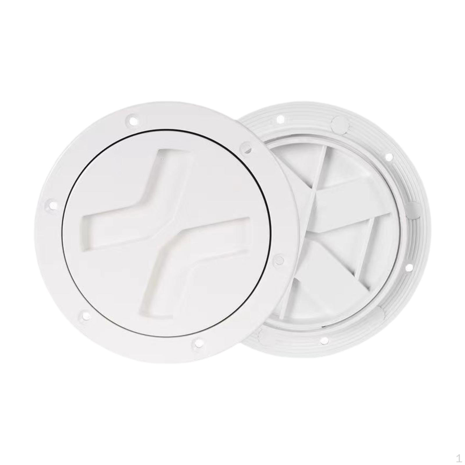 

Пластина смотровой палубы для лодочного люка, легко устанавливается, водонепроницаемая, со съемной крышкой 4 Inch белый