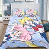 New Japanese Anime Sailor Moon Bedding Set Beautiful Girl Quilt Cover Cute Printing Duvet Home for Teens Best Gifts