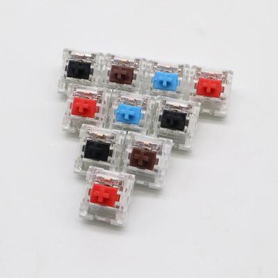 Tastiera meccanica universale Jixian a 3 pin con interruttori lineari blu, rosso, tè e nero
