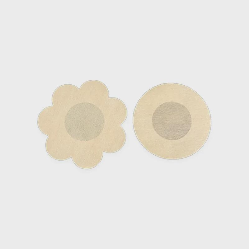 Ultra-Thin Breathable Non-Woven Nipple Covers: Invisible, Anti-Bump, Disposable Breast Stickers for Women