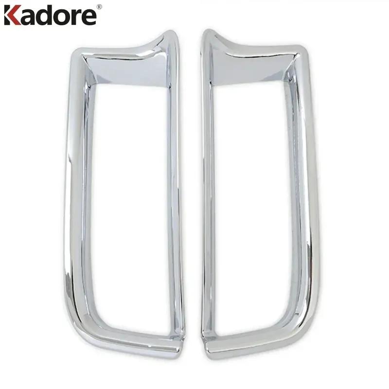 Rear Bumper Fog Light Lamp Cover Trim For Honda CRV CR-V 2015 2016 Chrome Car Tail Foglight Foglamp Bezel Trims Accessories