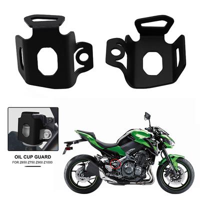 Hinterer Bremsflüssigkeitsbehälter Abdeckung Schutz Ölbehälter Schutz Passend für Kawasaki Z900 Z900RS Z1000 Z1000SX Z800 Z750 Z650 Z400 Z300 Z250