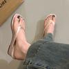 Mode Sommer Neu Beliebt Zehensteg Damen Keilabsatz Hausschuhe Schuhe Damen Komfort Strandurlaub Pantoletten Schuhe Flip Flop Zapatos Mujer