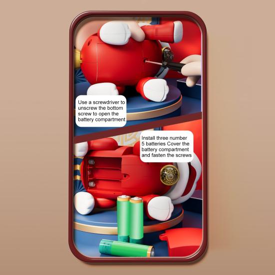 Electric Dancing Lion Toy with 2 Blessing Stickers Kids Shaking Head Walking Cartoon Awake Lion Toy with Music Light Toddlers Boys Girls Gift