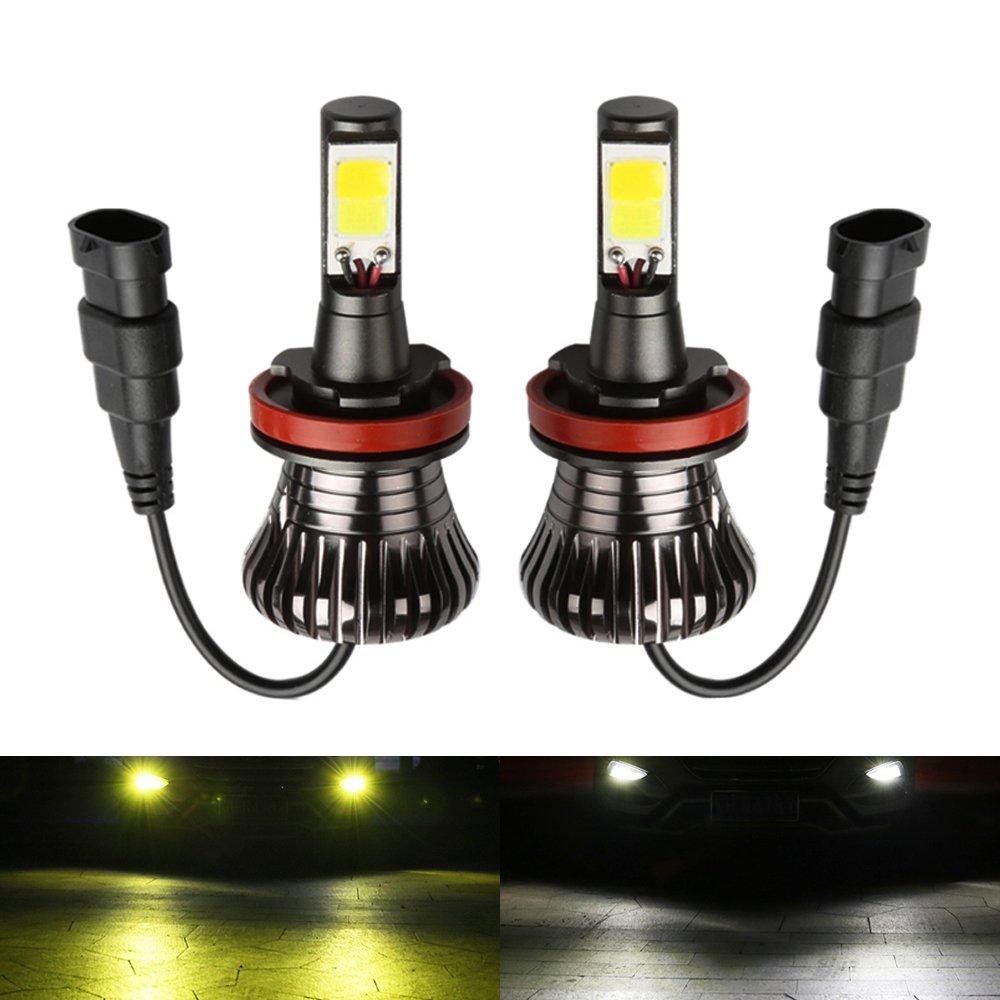 

1797 LED Fog Lamp H8 H11 H16 Yellow White 2 Color Fog Lamp LED H8 H11 H16 (Domestic Car) Yellow 3000K White 6000K 2 Color Switching Type H11 LED