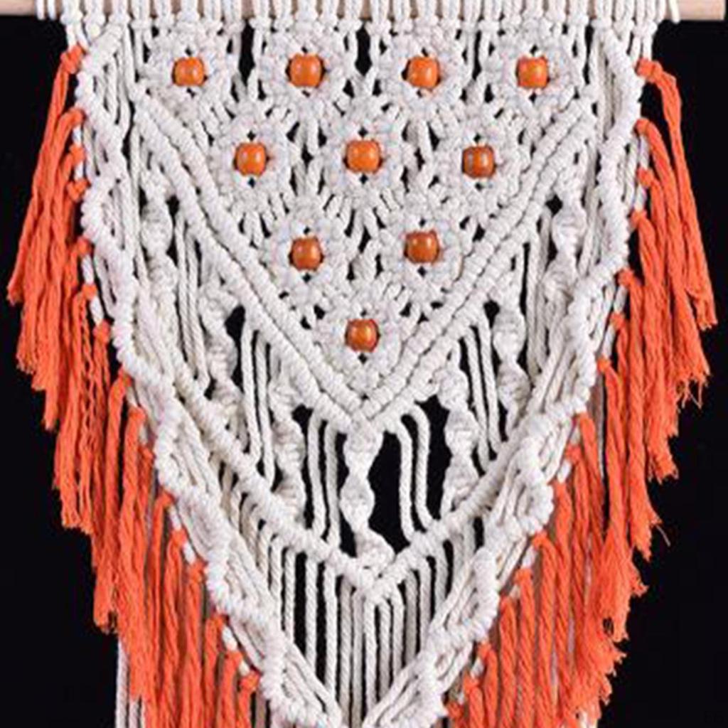 Chic Macrame Wall Hanging Tapestry Boho Woven Knitted Tapestries Home Decoration