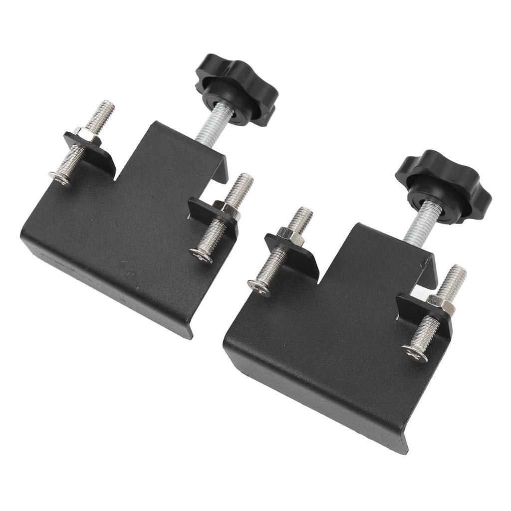 2 Stück Universelle Schrankklemmen Stahl Schubladenfront Installationsklemme Locator für Genaues