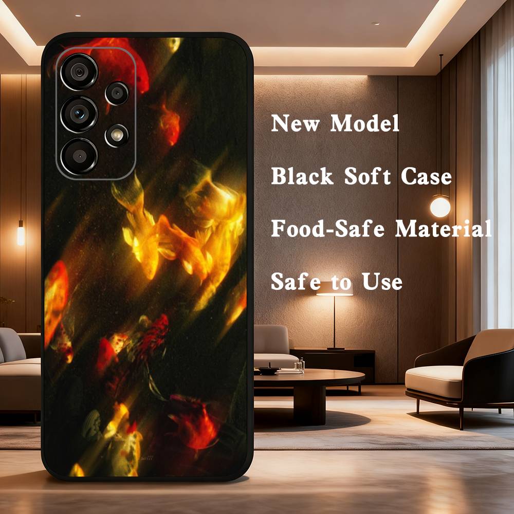 

A-Adrianne Lenker For Samsung Galaxy A73,31,32,72,41,53,52,71,22,5G,Note,J7,8,9 Soft Black Silicone Phone Case SamsungA32 5G