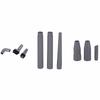 9PCS Grey Vacuum Cleaner Accessories Plastic Vacuum Attachments Brushes Kit  Cleaning Tool