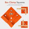 Woodworking Corner Clamp Wear Resist Adjustable Spring Angle Clamp Right Angle Clamp for Photo Framing Glass Holder