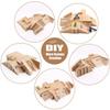 DIY Finger Skateboard Deck Ramp Set Pro Fingerboard Mini Skatepark Kit Mini Stunt Finger Board Skate Training for Kids Gifts