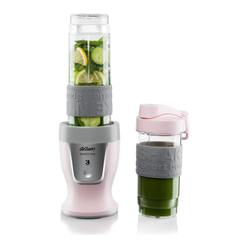 Arzum Frullatore personale Shake'N Take - Rosa