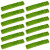 Diorama Planting Miniature Accessories Plants Landscape Grass Flowers Trees Miniature Garden Set of 12 Yellow X Green