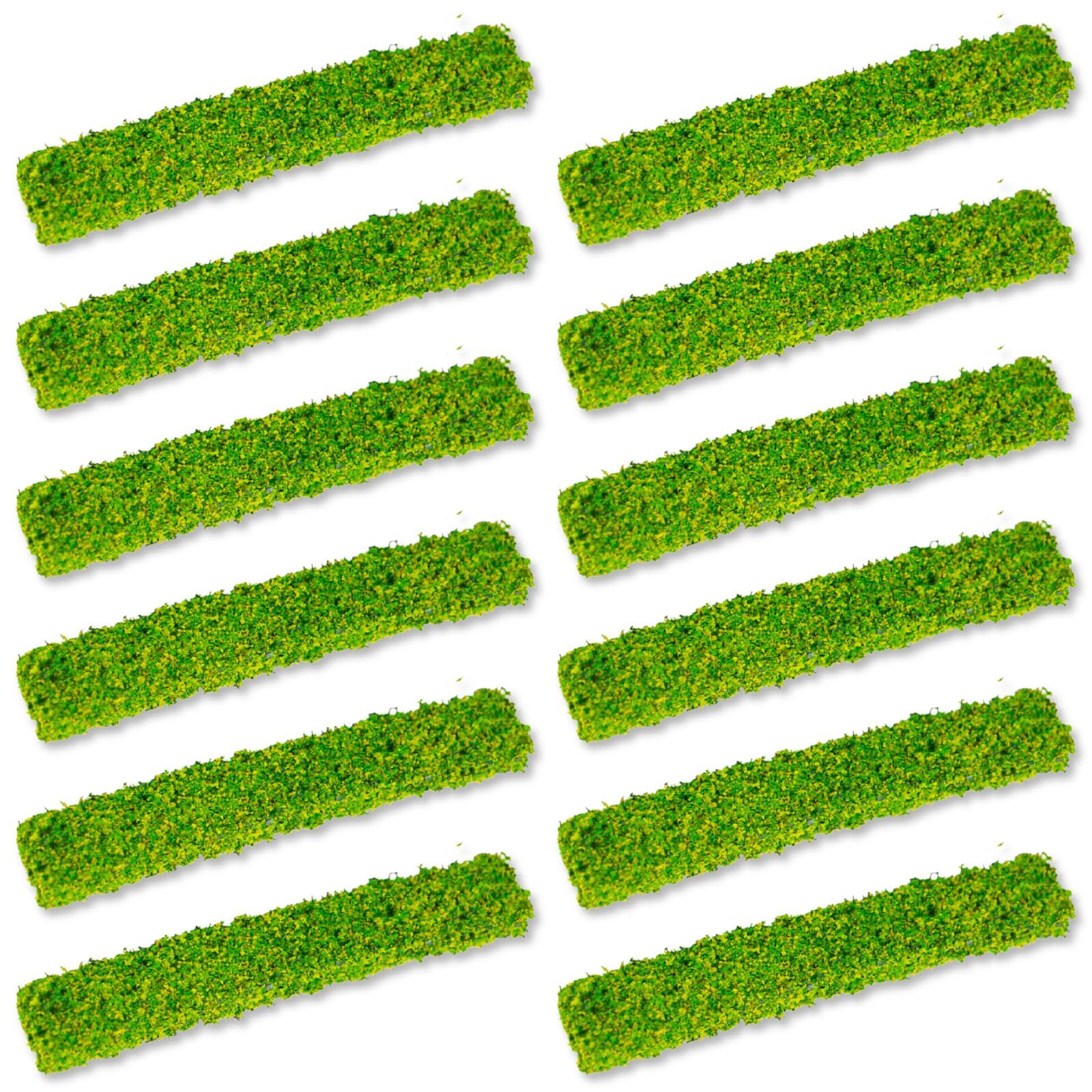 

Diorama Planting Miniature Accessories Plants Landscape Grass Flowers Trees Miniature Garden Set Yellow x Green 12-piece