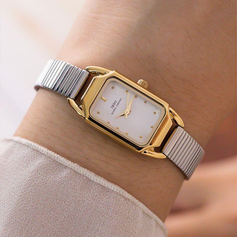Women'S Watch Steel Belt Small Plate Watch Women
