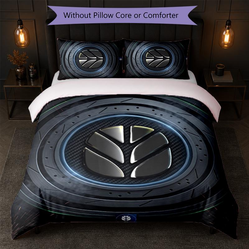 New Holland Print 3Pcs Bedding Set Duvet Cover With Two Pillowcases Soft Bed Linen For Household Bedroom