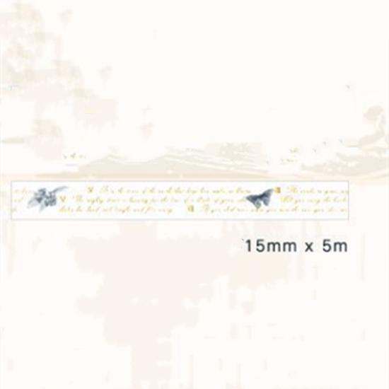 Beautiful Wash Tape Flower Plant Japanese Masking Adhesive Tape Decors Scrap Booking Sticker Label