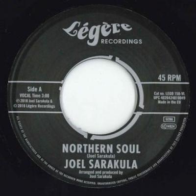 7inch Record JOEL SARAKULA - Northern Soul / Conny Island Getawa LEGO150VL Legere 2018 Europe Soul/Funk