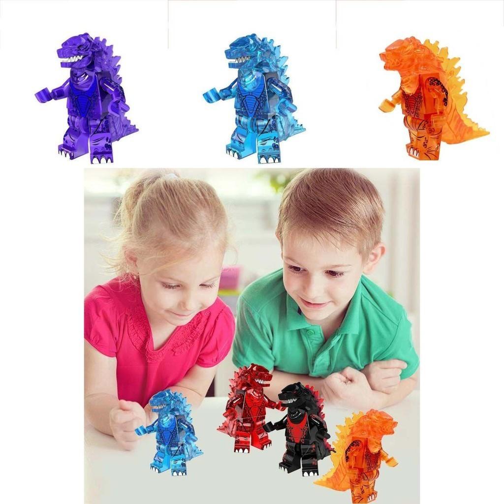 Godzilla Building Block Minifigures Creative And Imaginative Action Figure Toys For Kids
