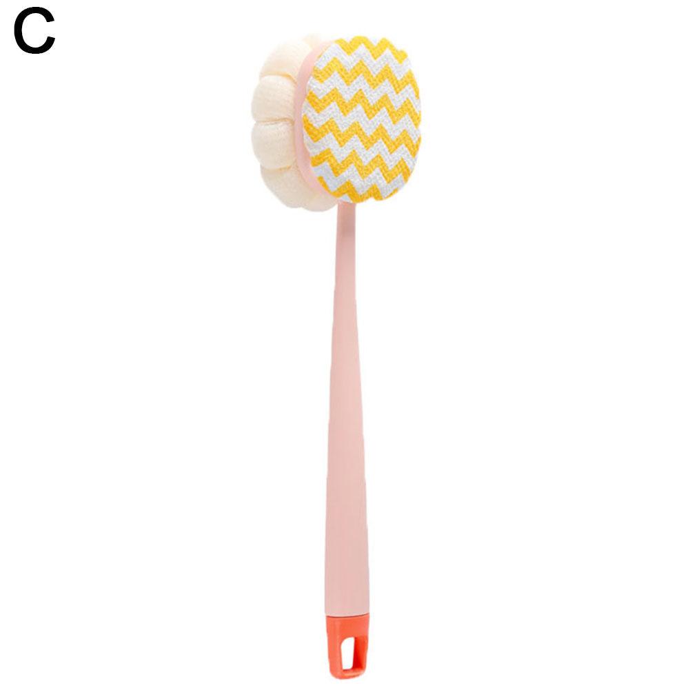 Long Handle Back Brush for Shower Soft Bristles Body Exfoliating Bath Brush Skin Health Shower Back Scrubber Bath Supplies