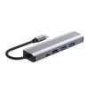 5 In 1 TYPE-C To USB3.0*1+USB2.0*1+PD100W/USB-C Data+HDMI+100M Network Card PC