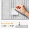 Large Cork Bulletin Board 11.8" x 11.8" Polyester Nail Boards Multi-Purpose Notes Photos Organizer for Office Home Classroom