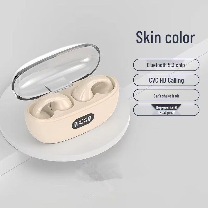 SMEBERT A8 Clip-on Wireless Earbuds