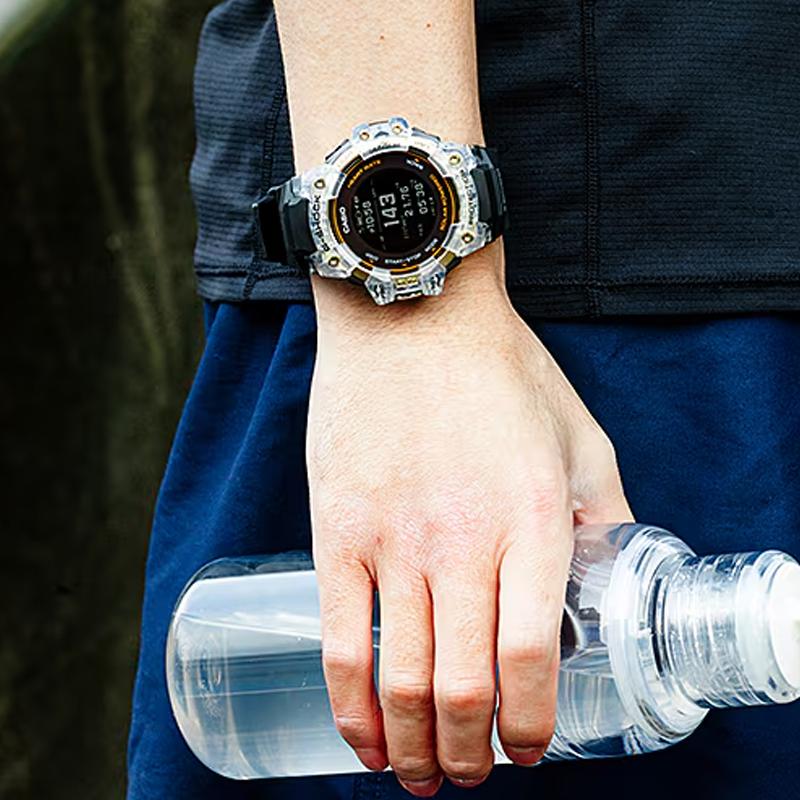 Casio G-SHOCKG-SQUAD Series Rate Monitoring GPS Smart Sensor LED Light Multifunctional Shockproof Bluetooth Connection Quartz Movement GBD-H1000-1A9PR