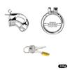 LEZEE Hollow Out Cock Cages Male Chastity Cage With Urethral Hole Metal Penis Lock Bondage Chastity Lock Sex Toys For Men