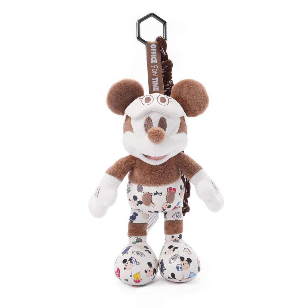 Disney Authorized Mickey, Minnie, Donald, and Goofy Plush Toy Keychain or Lanyard