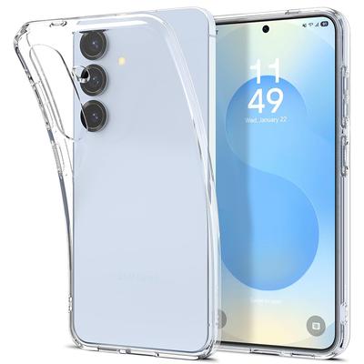 Ultra cienkie miękkie silikonowe etui do Samsung Galaxy S25 Edge S24 S23 S21 FE S22 Ultra S10 Plus S10E 5G Przezroczyste etui Odporna na wstrząsy obudowa