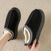 Fashion Women's Wool Slippers Warm Platform Wool Slipperswomen Slippers Women Sheepskin Slippers Women Shoes 2024