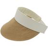 Versatile Paper Woven Sod Woven Empty Top Hat Duck Tongue Straw Hat Men And Women Summer Sunshade Sun Protection Beach Tide