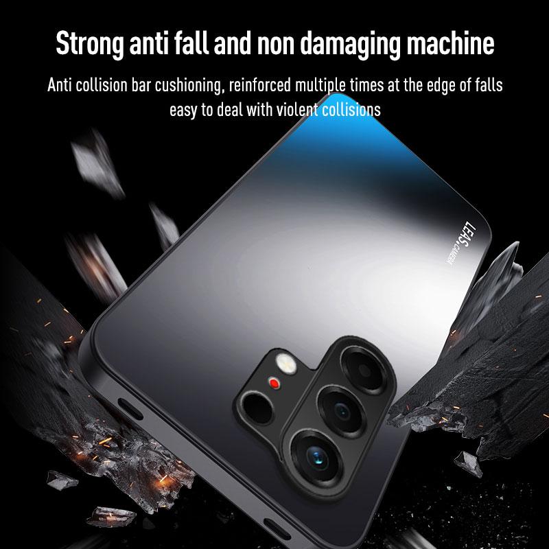 EUCAGR Per Tecno Camon 50 Pro 4G Lusso Antiurto AG Opaco Morbido TPU+PC Cover Posteriore Opaca Per Tecno Camon50 4G Custodia per Telefono Coque
