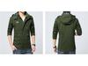 Men's Hooded Pure Cotton Washed Workwear Jacket - Autumn/Winter 2022 Collection