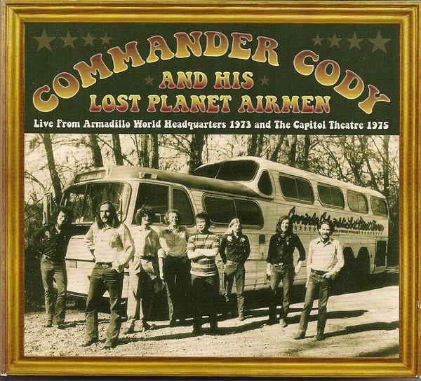 

CD COMMANDER CODY HIS LOST PLANET AI Live From Armadillo World Headquart SPV499222CD Blue Label 2007 Germany Rock Used