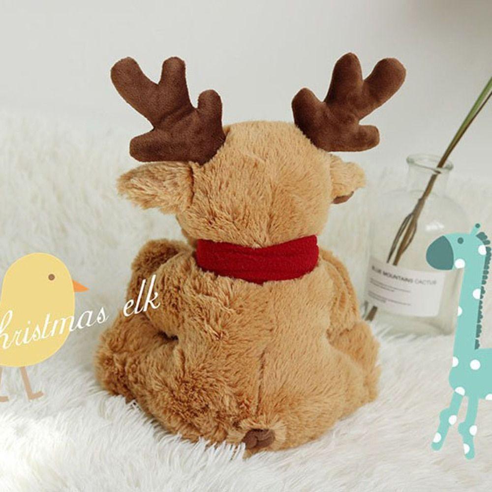 Children Gifts Cartoon Elk Reindeer Doll Toys Christmas Gifts Stuffed Toy Plush Doll Elk Plush Toys
