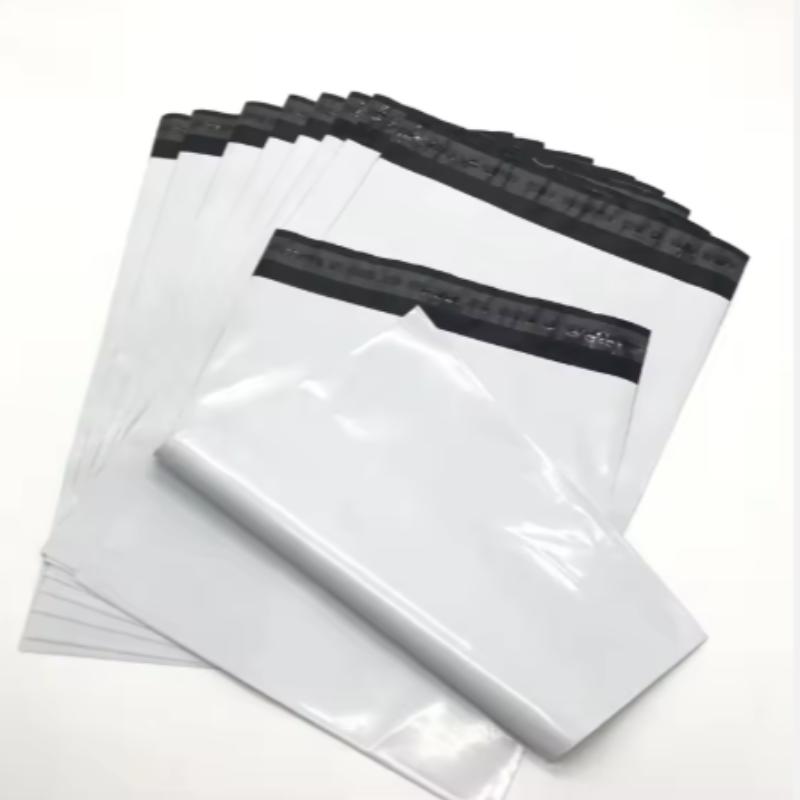 New Bulk White Self-Seal Adhesive Courier Bags for Express Delivery Plastic Packaging Pouches Envelope Storage Mail Envelope