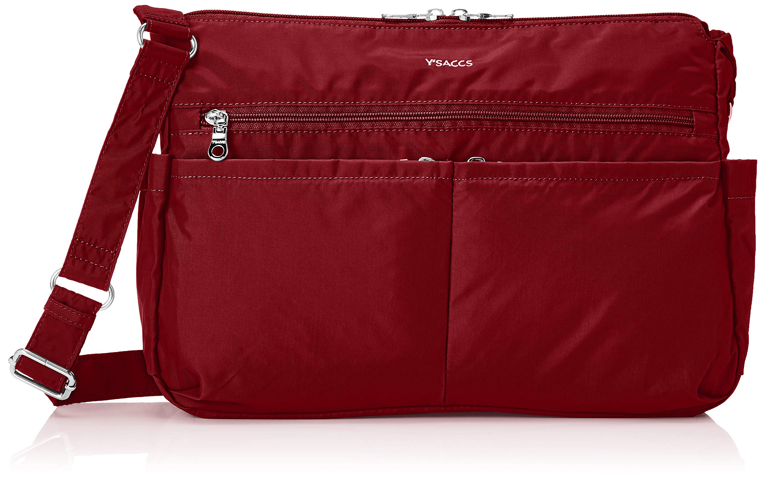 

Сумка через плечо Антибактериальная сумка через плечо L Винный [Isaac] [HeiQ VIROBLOCK] Женская винный