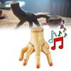 Wednesday Addams Thing Halloween Crawling Hand Toy With Lights Music Fun Prank