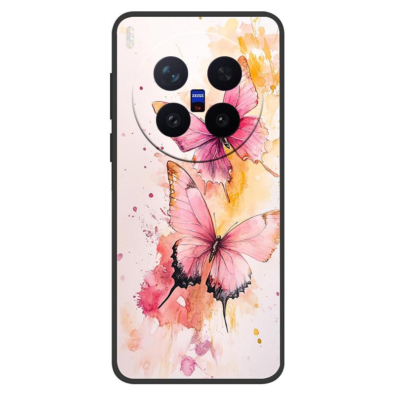 For VIVO X300 Pro Case Marble Painted Soft Matte Silicone Back Cover For Vivo X300 Full Protective Phone Shell X 300 X300 PRO