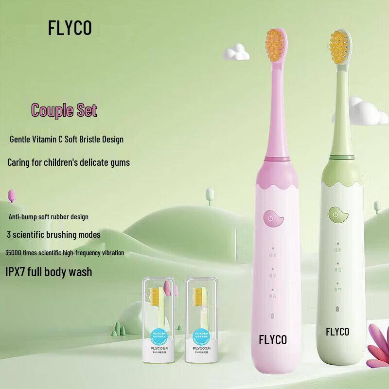 

FLYCO FT7110 Sonic Electric Toothbrush Set