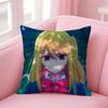 RRuby Hoshino Cushion Cover Pillowcase Short Plush Invisible zipper Room Sofa Cushion Cover