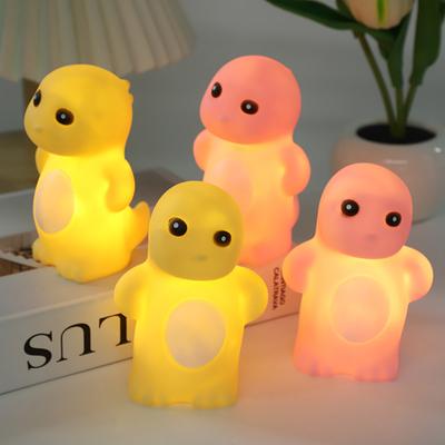 Cartoon Dinosaurier Nachtlicht Langsam Aufsteigendes Quetschbares Sensorisches Spielzeug Lampe Geschenk