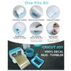 Glass Cup Slot Waterproof Tumbler Holder Anti Slip Lightweight Two Angle Support Tumbler Cradle Rack Household Accessories