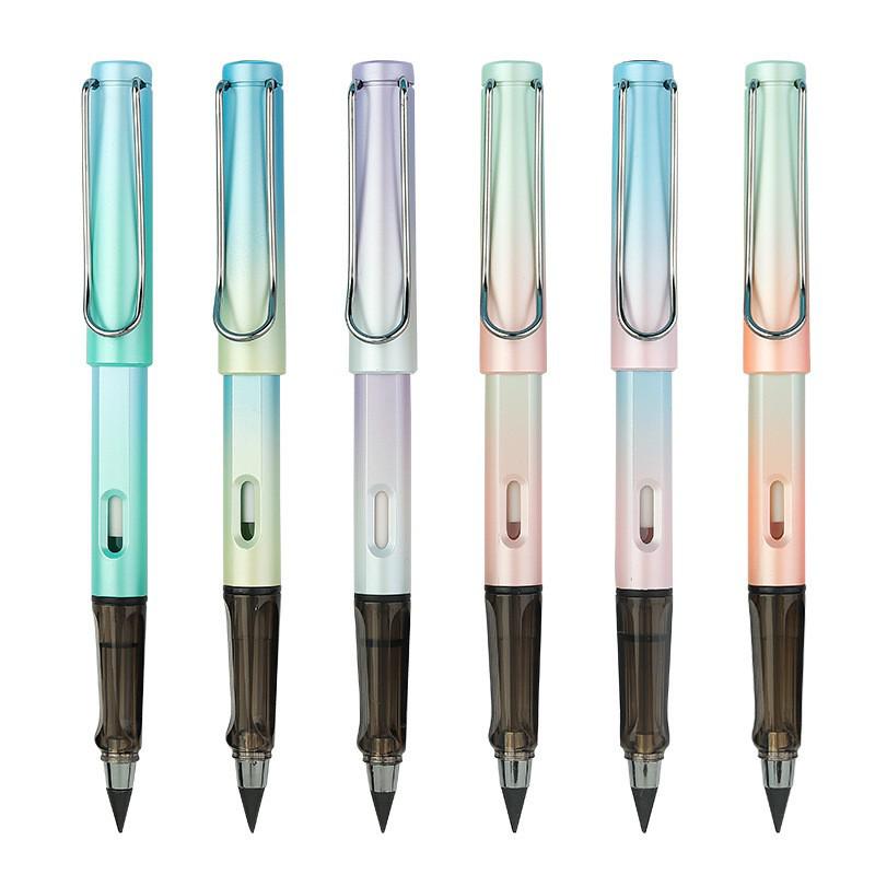 Black Tech Eternal Pencil: No Sharpening, No Ink, Break-Resistant Lead, Posture-Correcting Drawing Tool