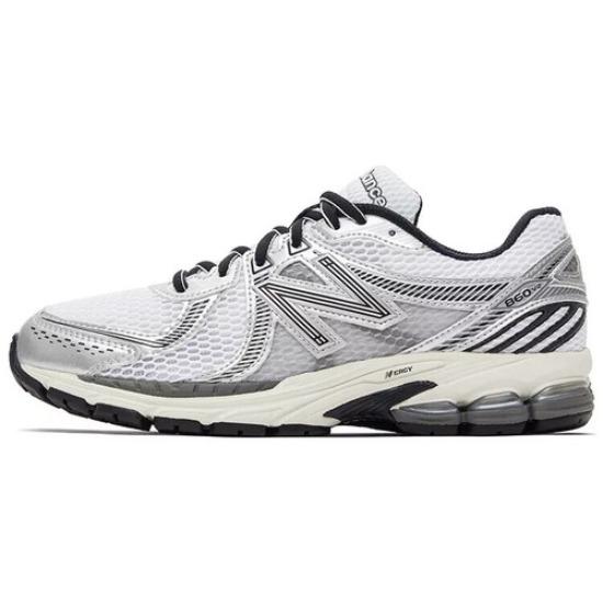 New Balance 860 V2 Biały Droga Mleczna Czarny Srebrny ML860GB2 Unisex